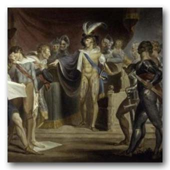 Johann Heinrich Fuseli, Swiss, 1741 - 1825.
Shakespeare, Henry V, Act II, Scene II., 18th - 19th century.