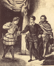 Act III, scene ii. Hamlet and Guildenstern. No date