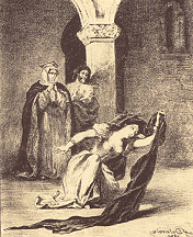 Act IV, scene v. Ophelia's madness. 1834.