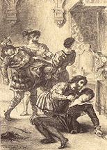 Act V, scene ii. The death of Hamlet. 1843.