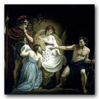 John Opie, (after) English, 1761 - 1807.
Shakespeare - Timon of Athens - Act IV, Scene III, 18th - 19th century.