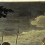 English 
Line and Stipple Engraving with hand coloring.
49.4 x 62.6 cm (image); 52.6 x 69.8 cm (sheet) inches
Achenbach Foundation for Graphic Arts
1963.30.20051engraver, James Caldwell
publisher, John and Josiah Boydell