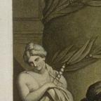 English ,
Line and Stipple Engraving with hand coloring.
57.1 x 42 cm (image); 66.3 x 51.3 cm (sheet) inches
Achenbach Foundation for Graphic Arts
1963.30.20050
engraver, Thomas Kirk
publisher, John and Josiah Boydell